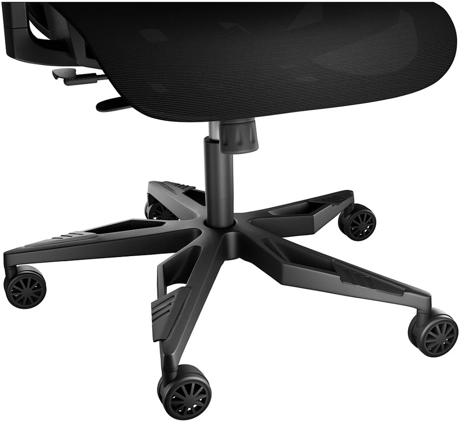 Genesis Ergonomic Chair Astat 700 Pagrindinė medžiaga Aliuminis; Ratukų medžiaga: nailonas su CareGlide danga | Juodas