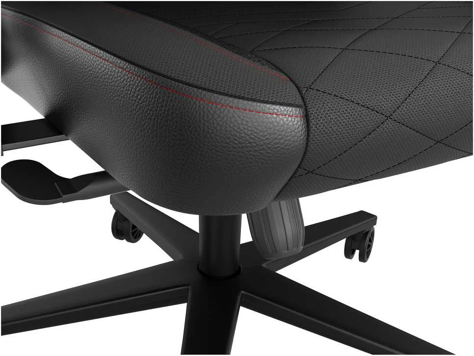Genesis Gaming Chair Nitro 890 G2 Atlošo apmušalų medžiaga: Eko oda, Sėdynės apmušalų medžiaga: Eko oda, Pagrindo medžiaga: Metalas, Ratukų medžiaga: Nailonas su CareGlide danga | Juodas/Raudona