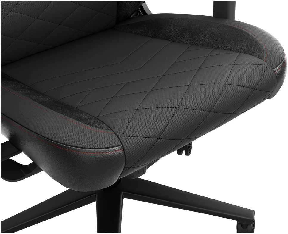 Genesis Gaming Chair Nitro 890 G2 Atlošo apmušalų medžiaga: Eko oda, Sėdynės apmušalų medžiaga: Eko oda, Pagrindo medžiaga: Metalas, Ratukų medžiaga: Nailonas su CareGlide danga | Juodas/Raudona