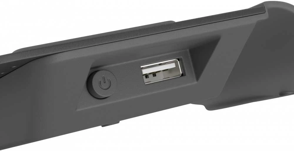Genesis OXID 550 | nešiojamo kompiuterio aušinimo padas |  15.6-17.3 5 FANS, LED LIGHT, 1 USB | 400 x 280 x 55 mm |