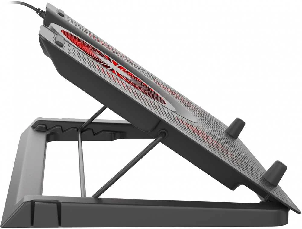 Genesis OXID 550 | nešiojamo kompiuterio aušinimo padas |  15.6-17.3 5 FANS, LED LIGHT, 1 USB | 400 x 280 x 55 mm |