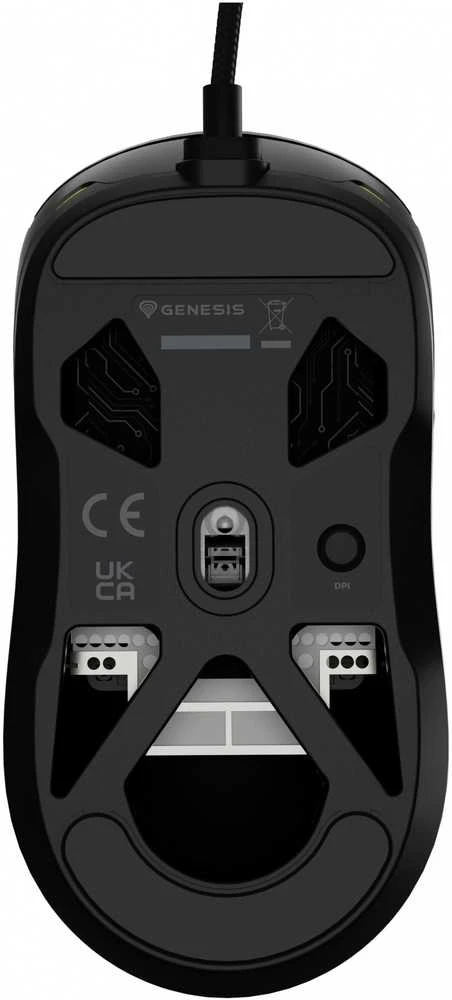 Genesis | Pelė žaidimams | Krypton 660 | su laidu | USB Type-A | Juodas