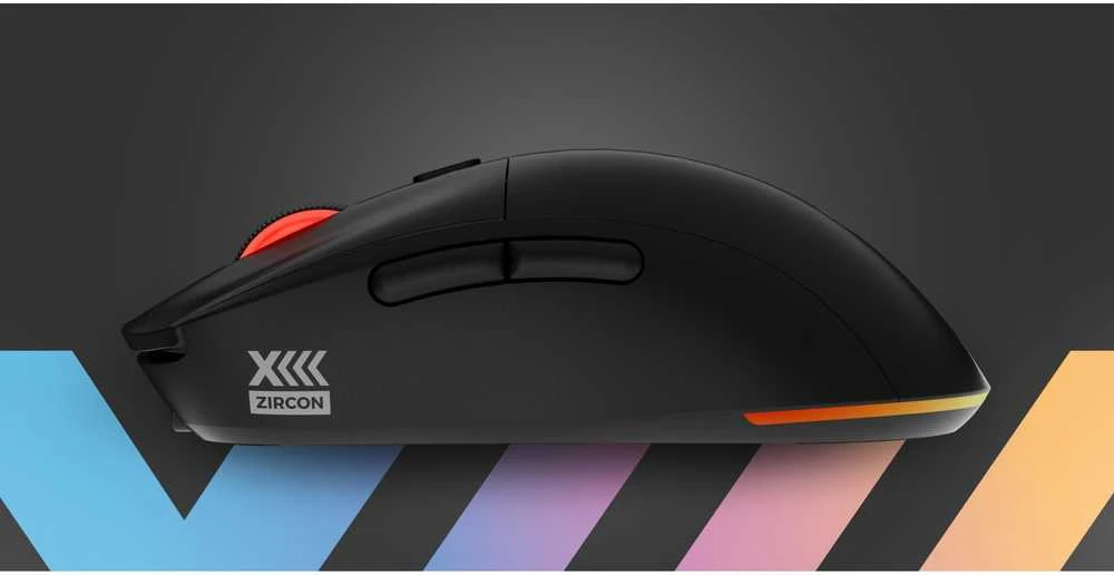 Genesis Zircon XIII Custom | Pelė žaidimams | Wireless | 2.4 GHz, USB | Juodas