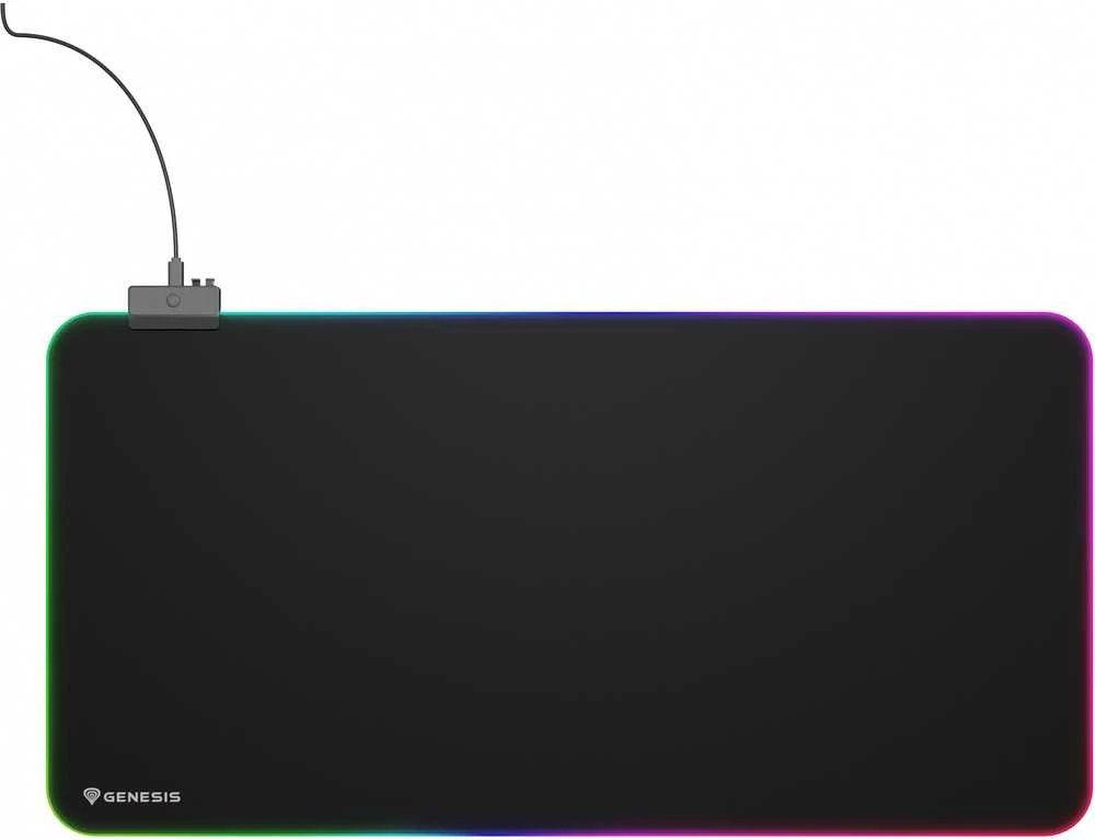 Genesis Pelės kilimėlis | Boron 500 XXL RGB | Pelė pad | 400 x 800 x 4 mm | Juodas