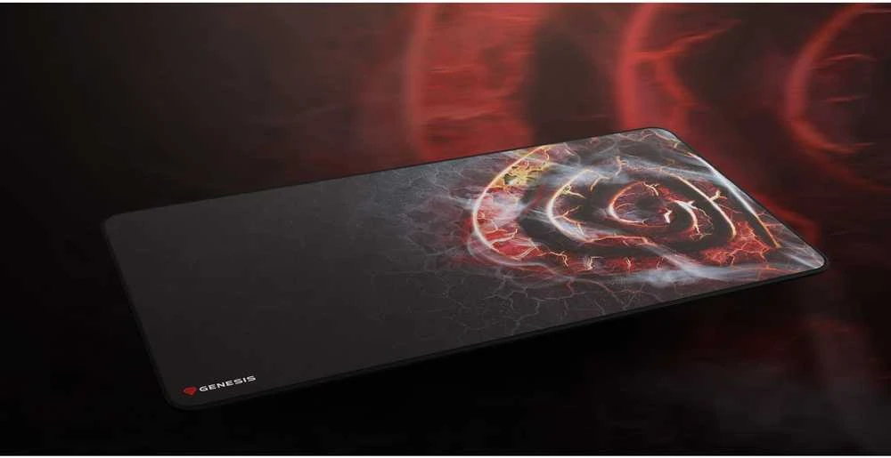 Genesis | Pelės kilimėlis | Audinys, guma | Carbon 500 MAXI LAVA G2 Edition | Daugiaspalvis