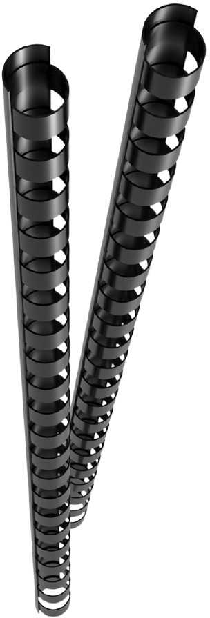 Genie Grzbiety spiralne 8mm juoda 25 Stk