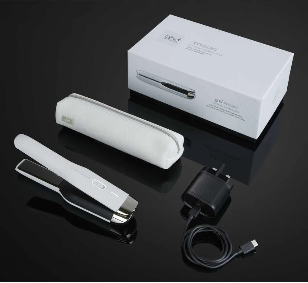 Ghd Unplugged kabelloser Haarglätter - baltas