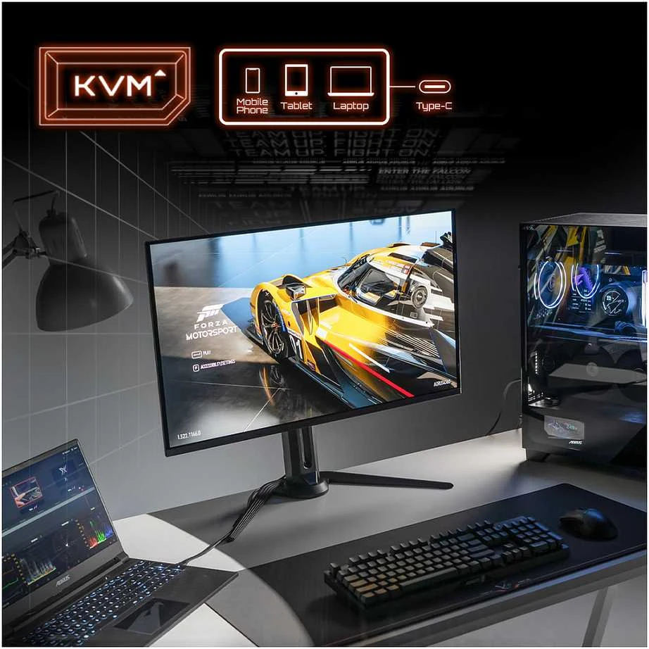 Monitorius Gigabyte | AORUS FO32U EK1 | 31.5 " | OLED | 165 Hz | 0.03 ms | 3840 x 2160 pikselių | 250 cd/m² | HDMI jungtys quantity 2