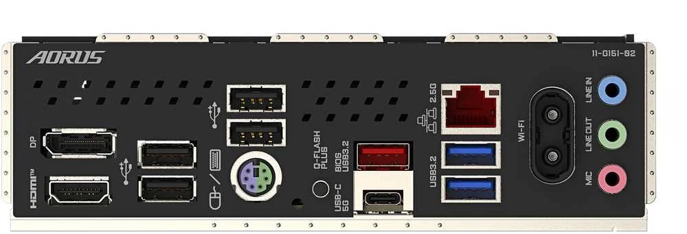 Pagrindinė plokštė GIGABYTE B840M AORUS ELITE WIFI6E AM5 1xDP 1xHDMI