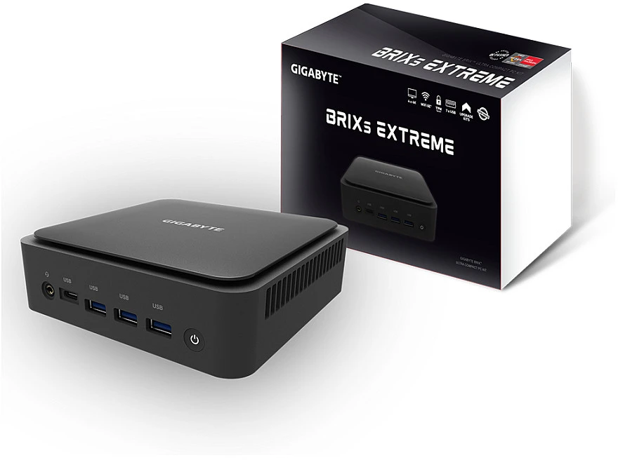 Gigabyte BRIX Barebone GB-BER7-8840 (D) AMD