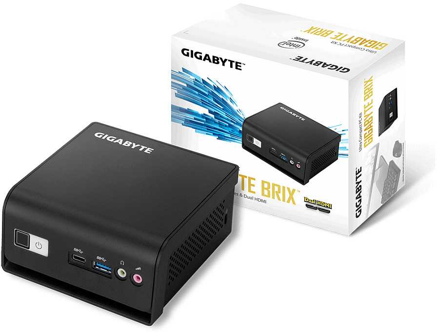 Gigabyte BRIX GB-BLPD-5005R Barebone (Intel Pentium J5005 4C/4T)