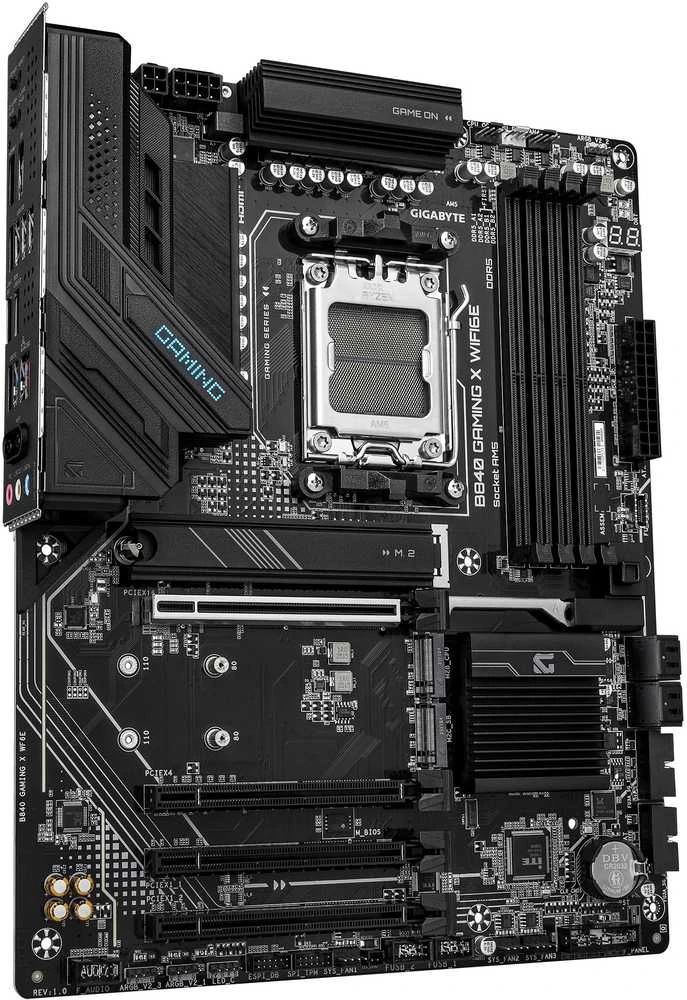 Pagrindinė plokštė Gigabyte GA-B840 Gaming X WF6E (AM5) (D)