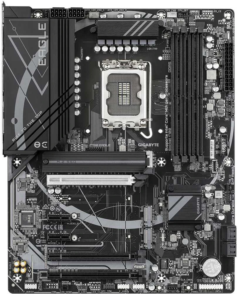 Pagrindinė plokštė GIGABYTE Z790 EAGLE LGA1700 MB