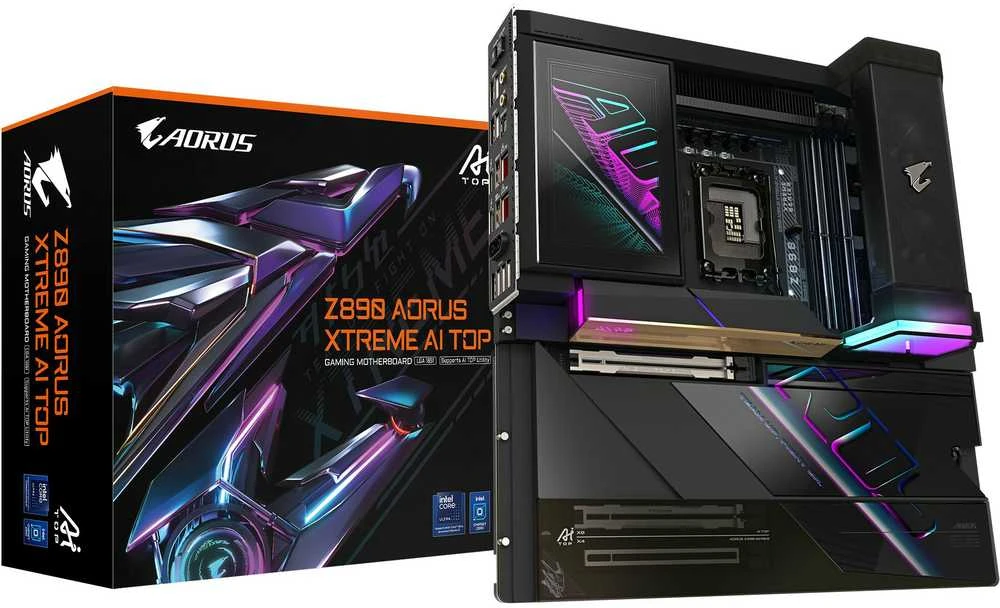 Pagrindinė plokštė GIGABYTE Z890 A XTREME AI TOP