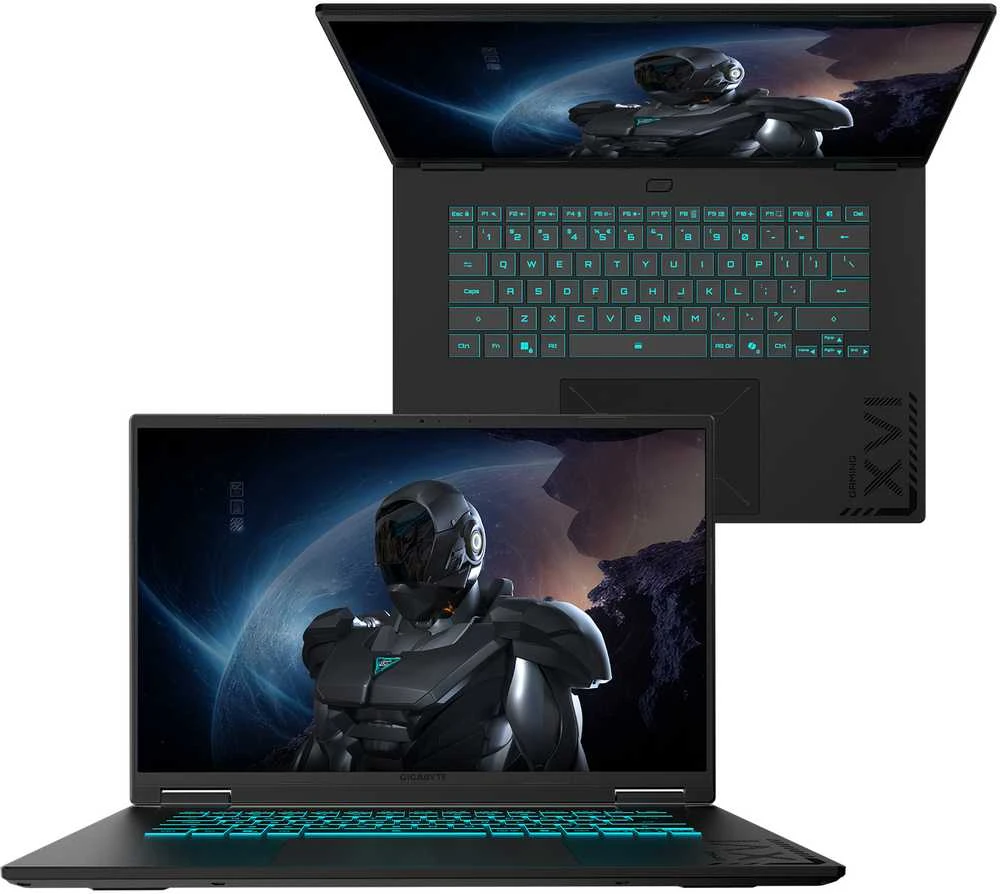 Gaming Nešiojamas kompiuteris Gigabyte A16 AMD Ryzen 7 7735HS 16GB/1TB RTX 4060 W11Home - German Keyboard