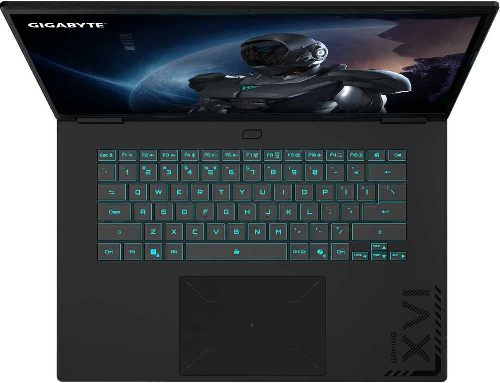 Gaming Nešiojamas kompiuteris Gigabyte A16 AMD Ryzen 7 7735HS 16GB/1TB RTX 4060 W11Home - German Keyboard