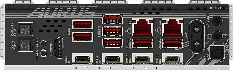 Pagrindinė plokštė GIGABYTE X870E A MASTER X AM5 4xDDR5 2xSATA 5xM.2