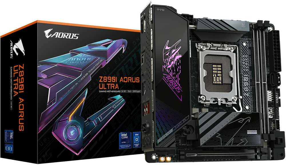 Pagrindinė plokštė GIGABYTE Z890I AORUS ULTRA