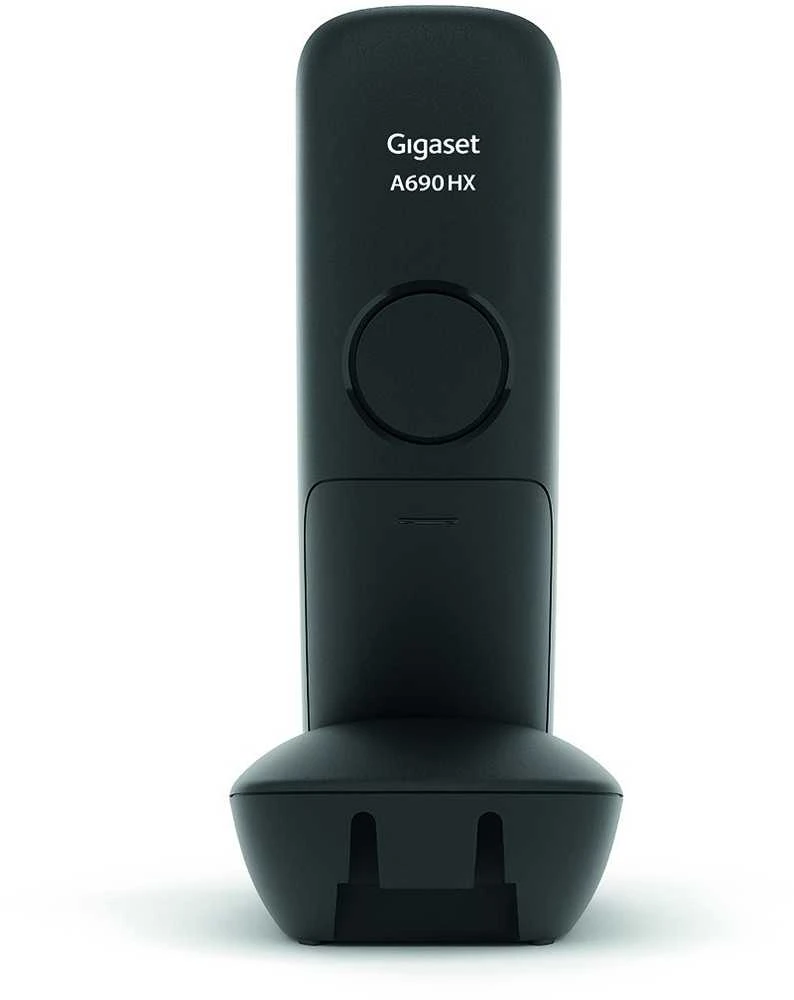 GIS Gigaset A690HX Analoginio ryšio / DECT telefonas Skambintojo ID Juoda, Sidabras