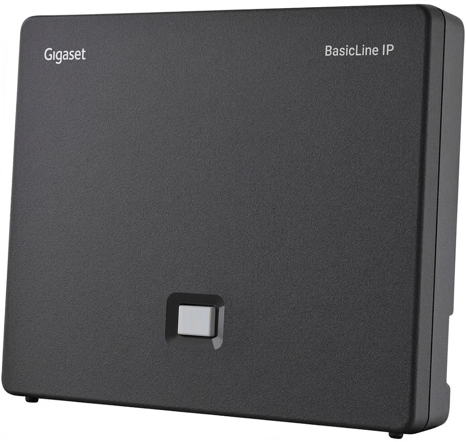 GIS Gigaset BasicLine IP DECT bazinė stotis Juoda
