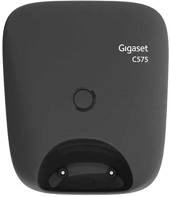 GIS Gigaset C575 DECT telefonas Skambintojo ID Juoda