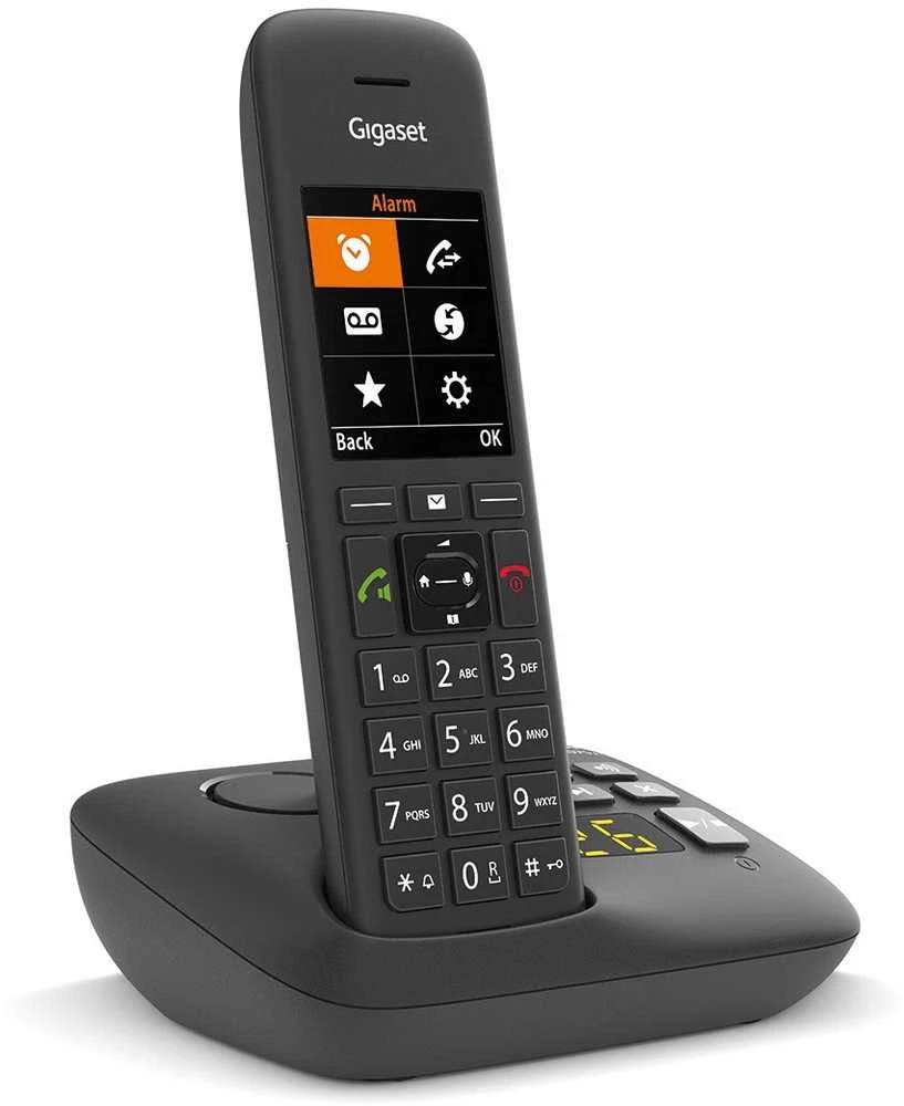 Gigaset C575A belaidis telefonas su atsakikliu - juodas