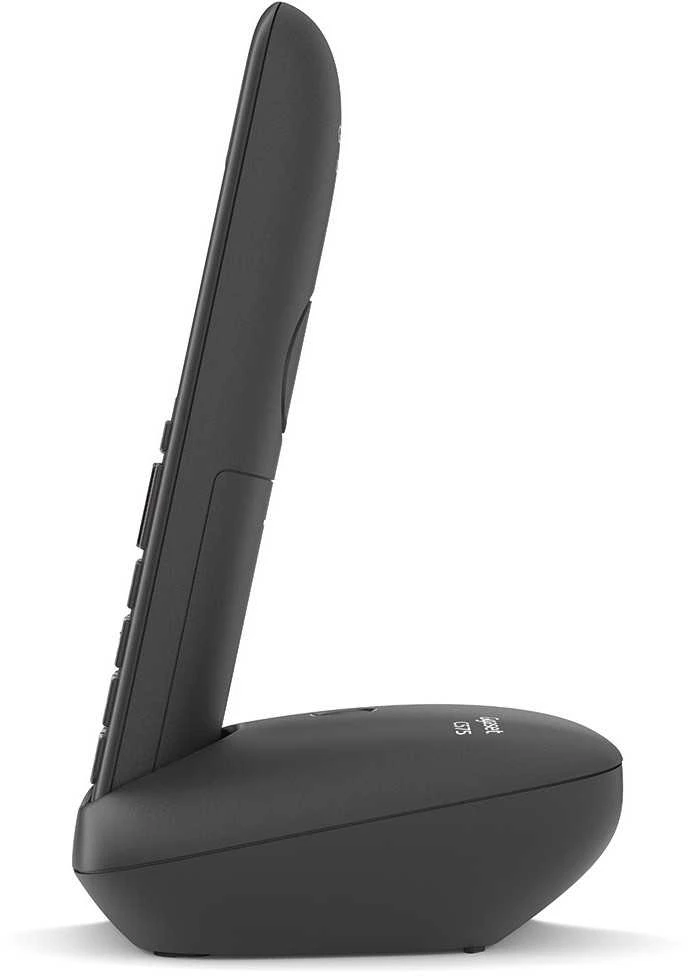 GIS Gigaset C575HX DECT telefonas Skambintojo ID Juoda