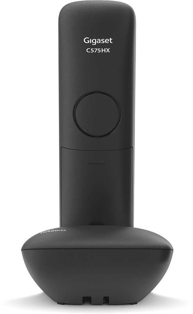 GIS Gigaset C575HX DECT telefonas Skambintojo ID Juoda