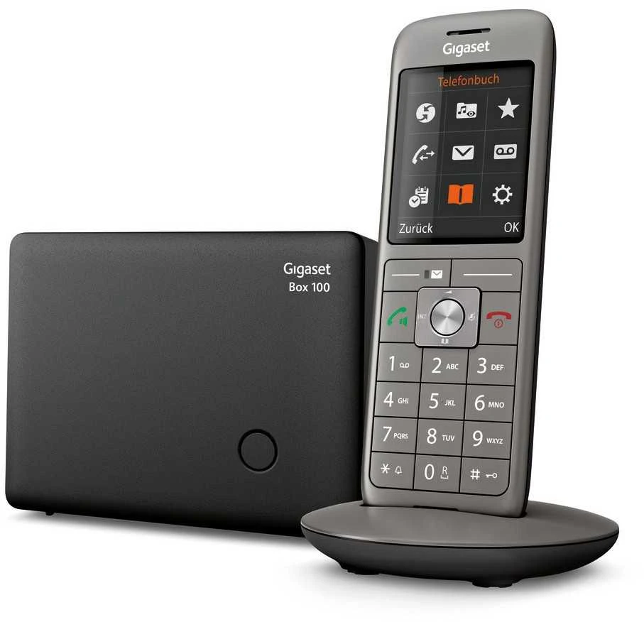GIS Gigaset CL 660 DECT telefonas Antracitas, Juoda