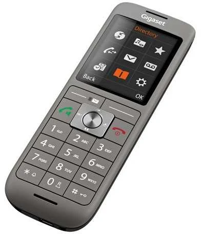 GIS Gigaset CL660HX Analoginio ryšio / DECT telefonas Skambintojo ID Antracitas
