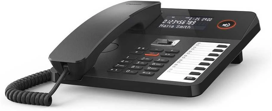 GIS Gigaset Desk 800A DECT telefonas Juoda