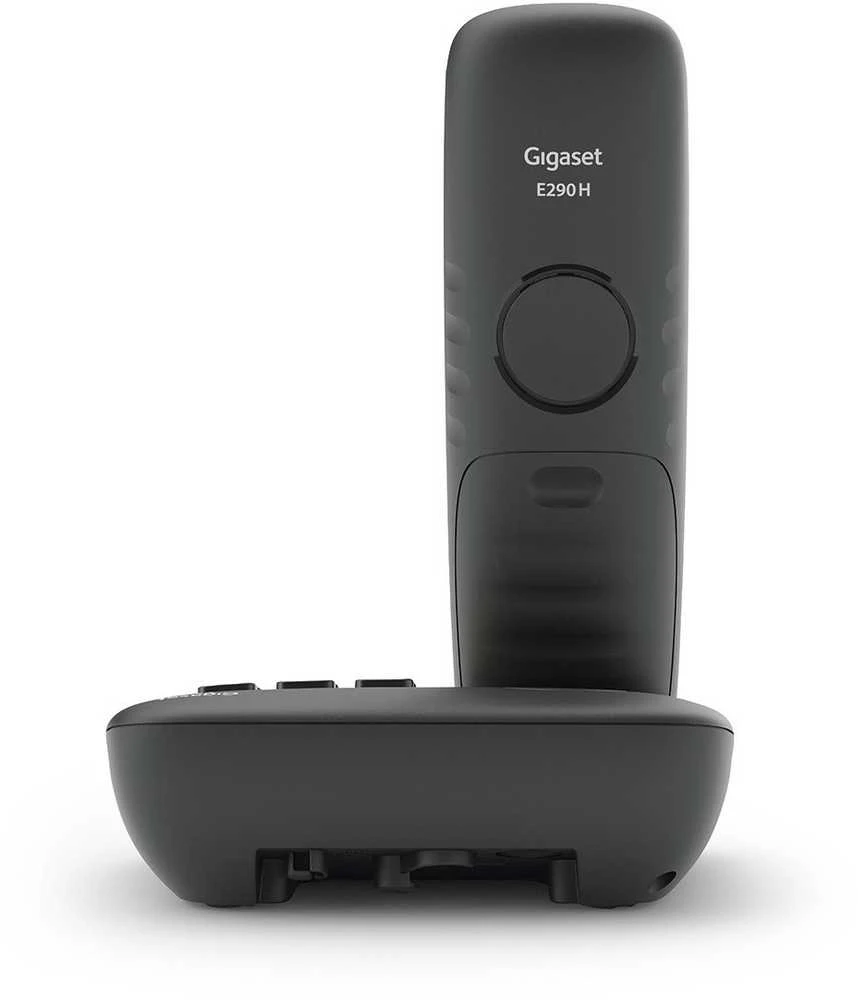 GIS Gigaset E290A Analoginio ryšio / DECT telefonas Skambintojo ID Juoda