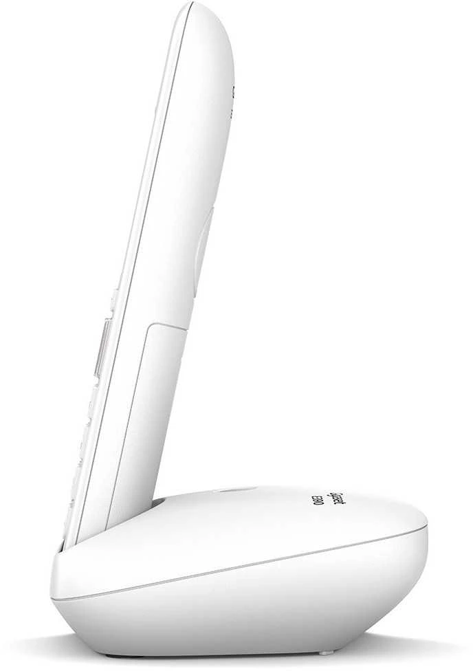 GIS Gigaset E390 Analoginio ryšio / DECT telefonas Skambintojo ID Balta