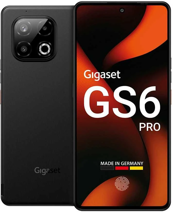 Išmanusis telefonas Gigaset GS6 Pro Tytanowy Juodas (S30853-H1542-R121)