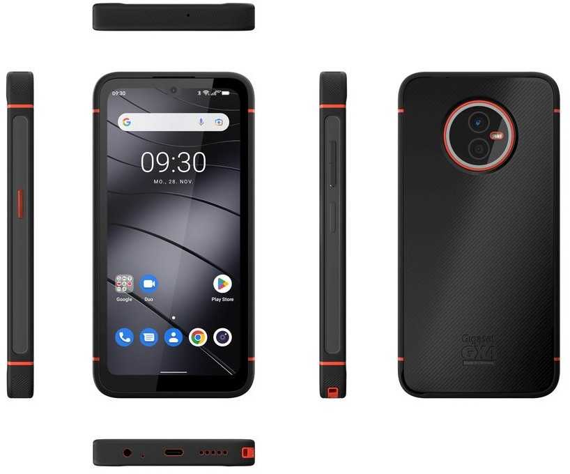 Išmanusis telefonas Gigaset GX4 Pro 6/128GB Juodas (S30853-H1532-R111)