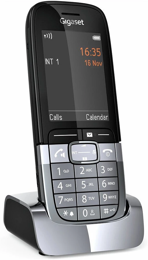 GIS Gigaset SL850H Pro DECT telefonas Skambintojo ID Titanas