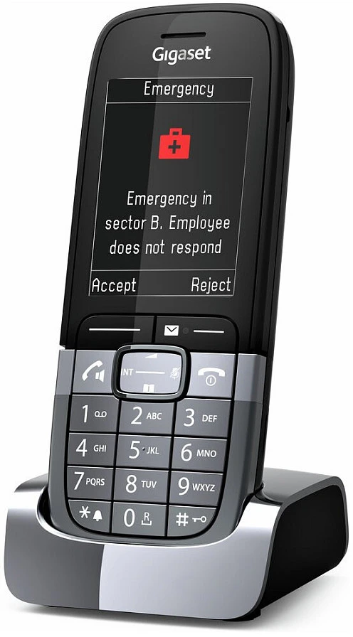 GIS Gigaset SL850H Pro DECT telefonas Skambintojo ID Titanas
