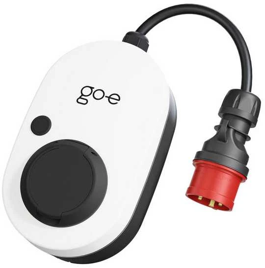 Go Echarger go-e įkroviklis Gemini flex Wallbox, 11kW, 16A CEE raudonas kištukas, baltas