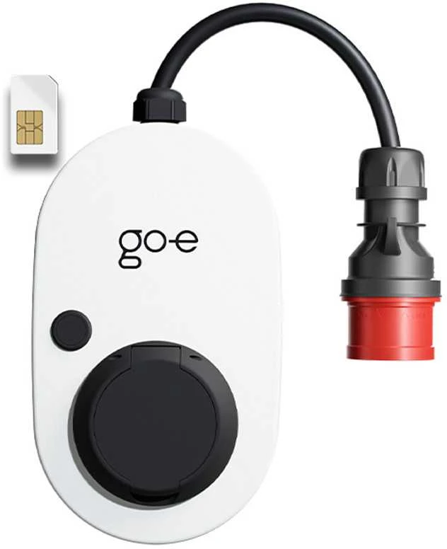 Go-e Gemini flex 2.0 įkroviklis su jungtimi