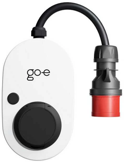 Go Echarger go-e įkroviklis Gemini flex Wallbox, 22kW, 32A CEE raudonas kištukas, baltas
