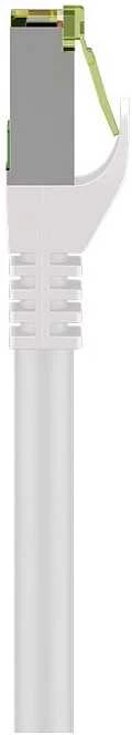Goobay Kabelis LAN Patchcord CAT 8.1 GHMT S/FTP balta 0.5m