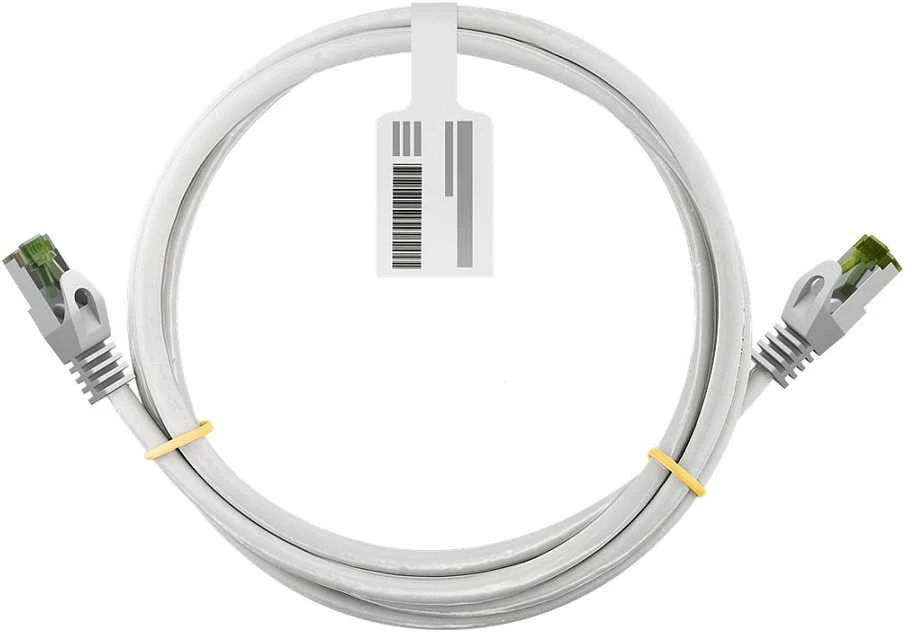 Goobay Kabelis LAN Patchcord CAT 8.1 GHMT S/FTP balta 0.5m