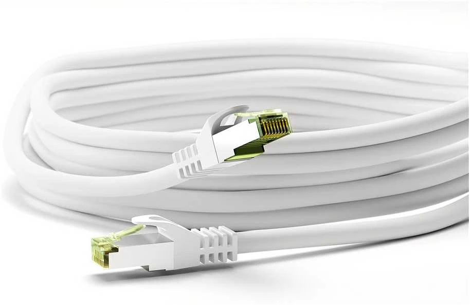 Goobay Kabelis LAN Patchcord CAT 8.1 GHMT S/FTP balta 0.5m