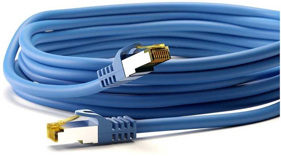 Goobay 91592, 1,5 m, Cat7, S/FTP (S-STP), RJ-45, RJ-45, mėlynas
