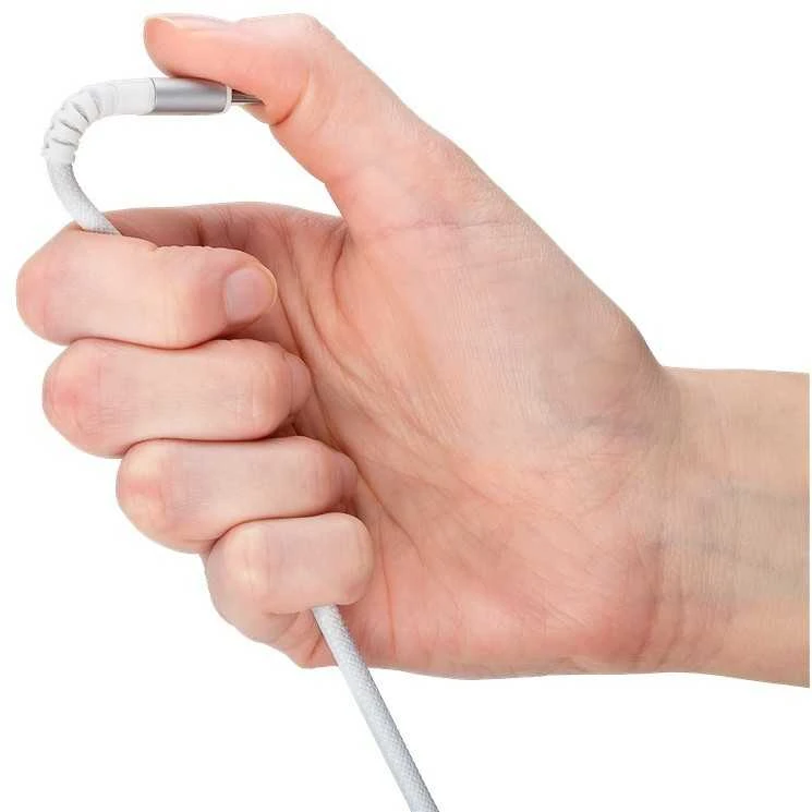 „Goobay“ | USB-C itin minkštas tekstilinis laidas su metaliniais kištukais | 70194
