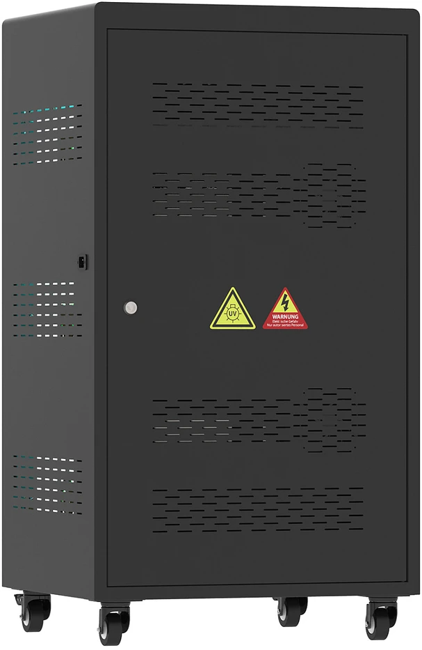 GoodConnections Good Connections GC ANTARES PRO N36C įkrovimo vežimėlis iki 15,6" USB-C 65W PD3.0 UVC dezinfekcija. juoda