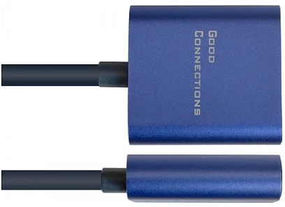 Nezatříděno Adapteris AV Alcasa Alcasa MDP-HDMI2 adapter kablowy 0,2 m Mini DisplayPort HDMI Juodas, Mėlyna