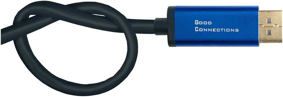 GoodConnections Geros jungtys Geros jungtys Adapterkabel Smartflex USB-C / DisplayPort 4K UHD 60Hz 2m blau