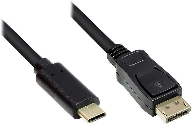 Good Connections Alcasa Alcasa GC-M0108 5m DisplayPort kabelio adapteris juodas