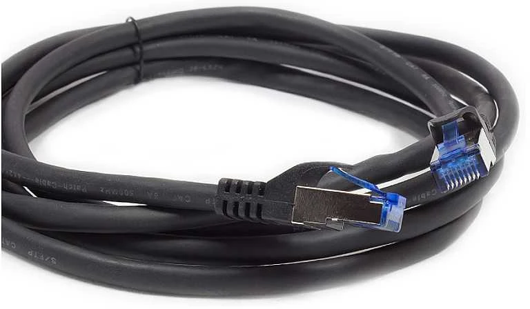 Good Connections Geros jungtys 0,5m RNS Patchkabel SmartFLEX CAT6A S/FTP PiMF juodas